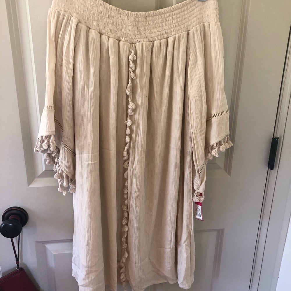 Off the shoulder dress